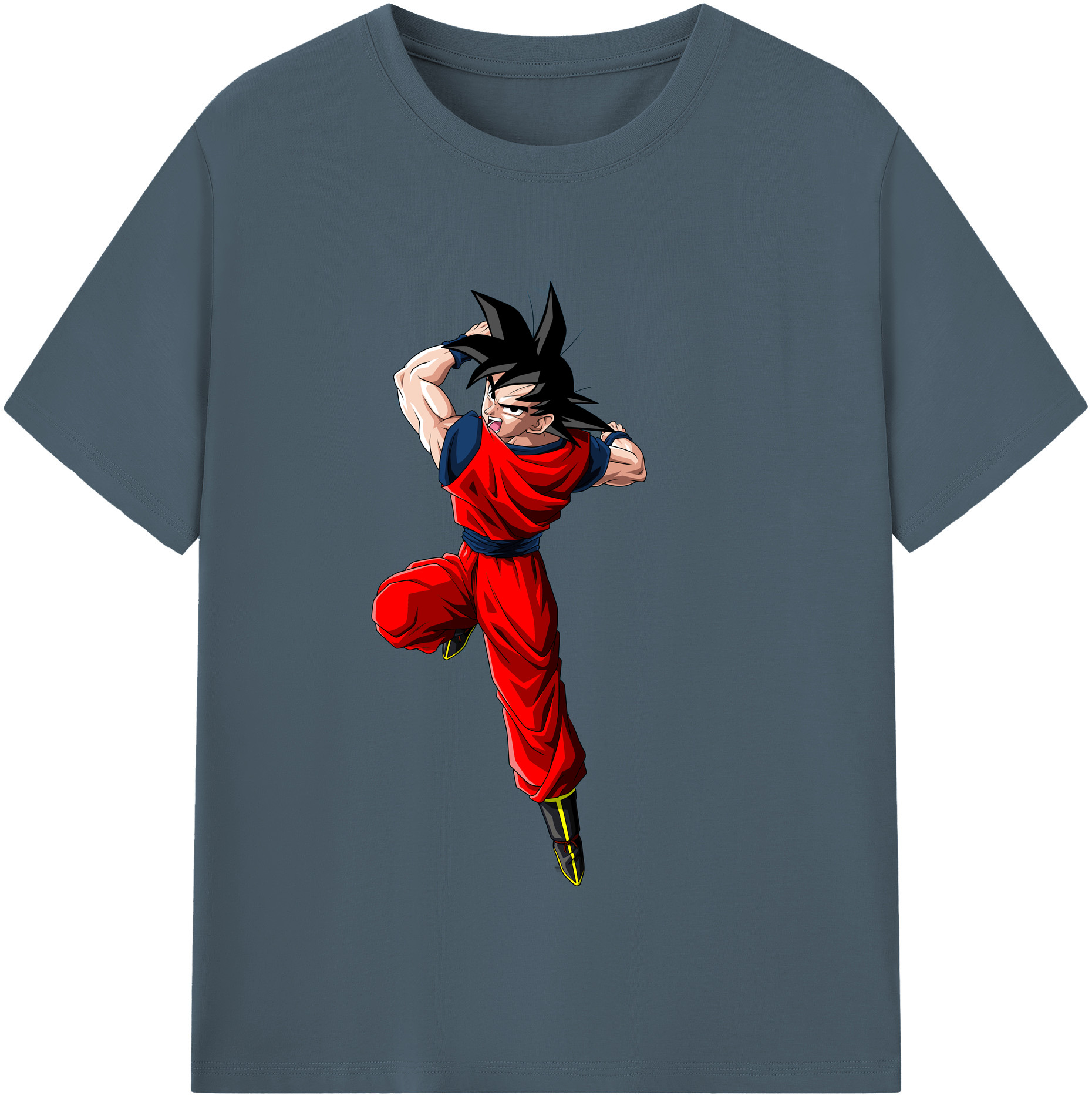 （画像用） ドラゴンボール 孫悟空（そん ごくう）Son Goku カカロット DRAGON BALL Kakarotto 綿100％半袖Tシャツ（フロントプリント）